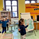 Koťátka - Návštěva knihovny